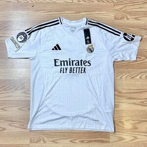 Adidas Real Madrid 24/25 Home Jersey Mbappe Men's Size XL BNWT